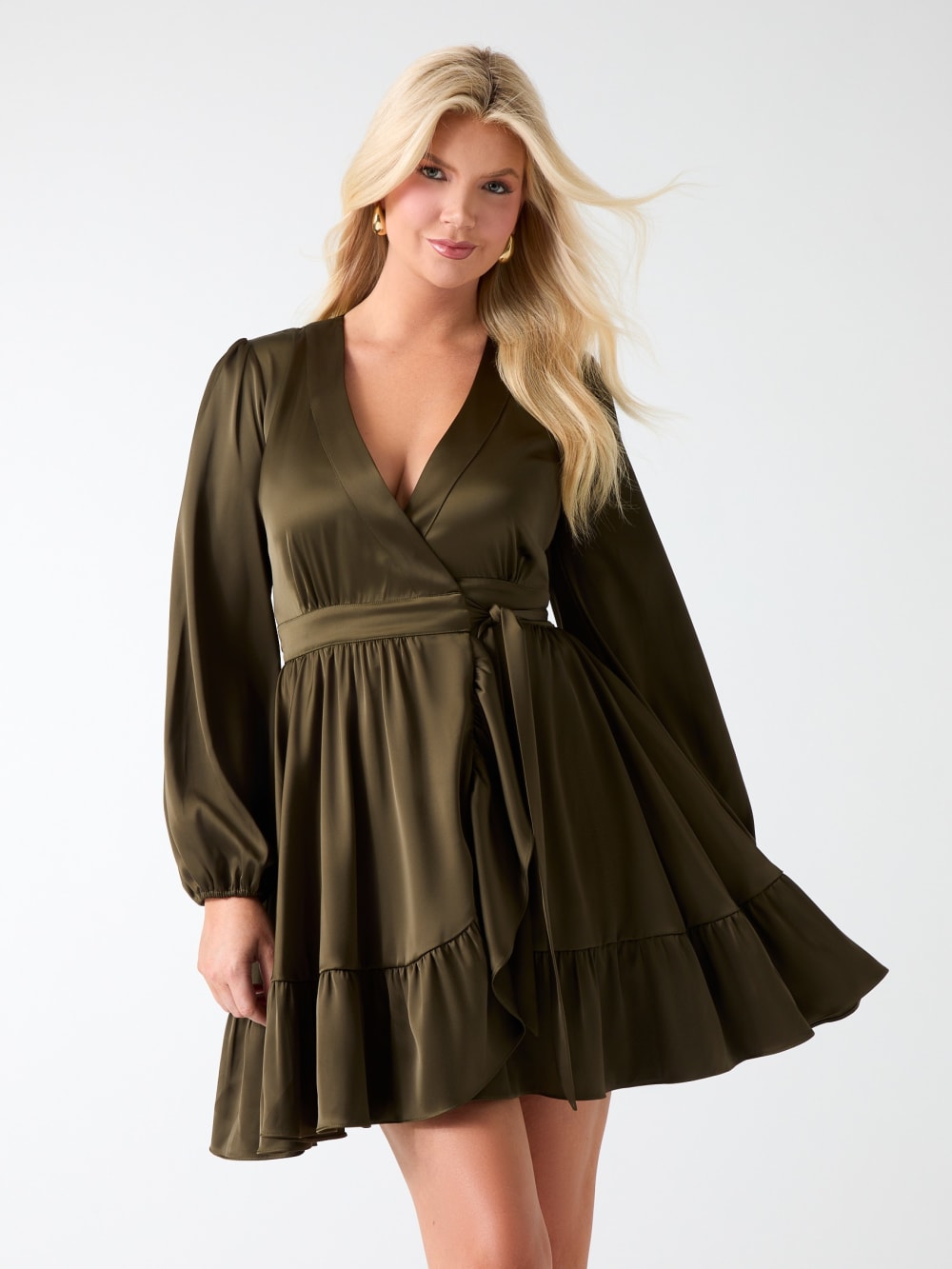Betty Blue Wrap Dress