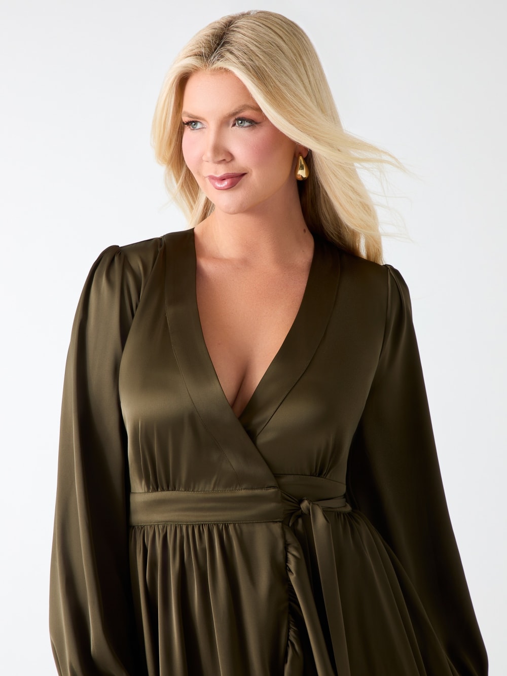 Betty Blue Wrap Dress