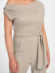 Eco Rumi One-Shoulder Jumpsuit