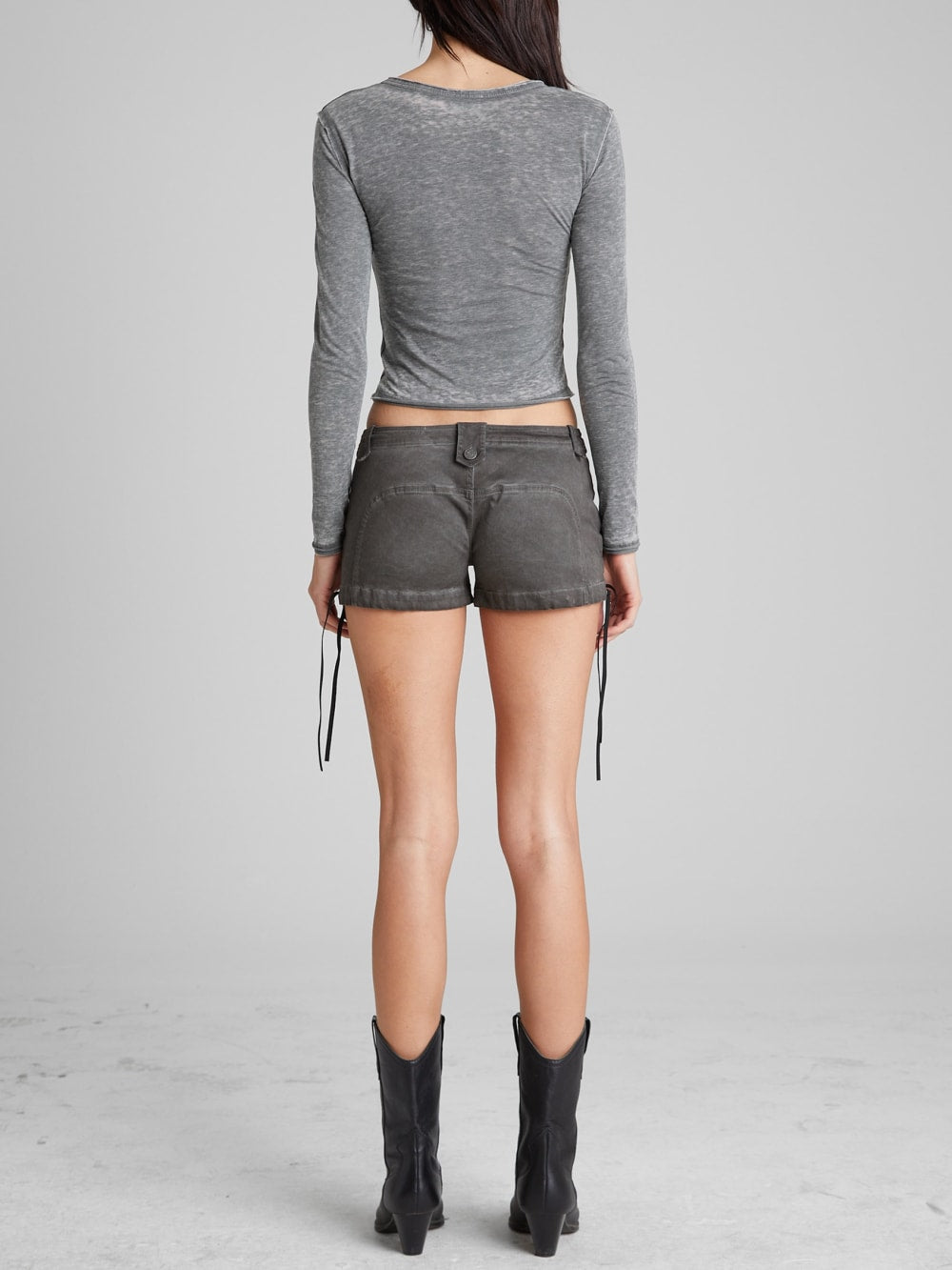 long-sleeve stretch tee