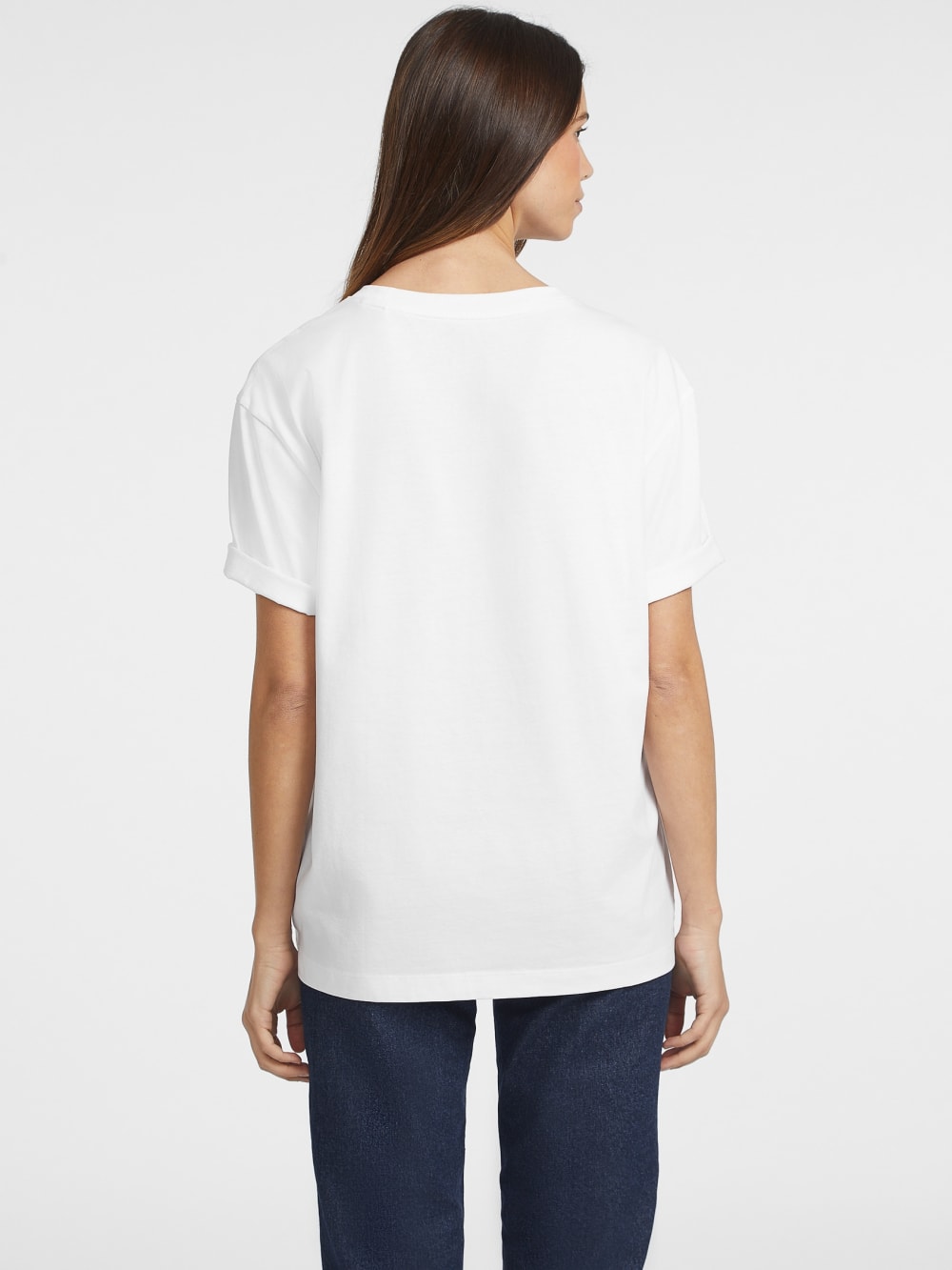 Oversized Mixed Logo Tee