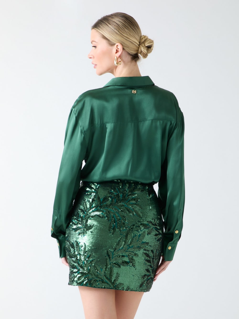 Elisa Silk Oversized Shirt