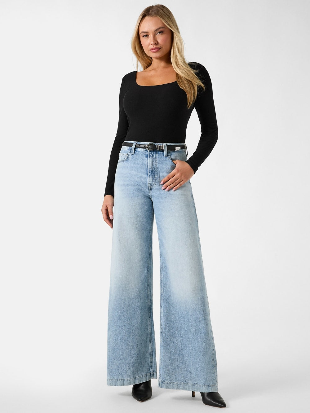 Slim fit striped top