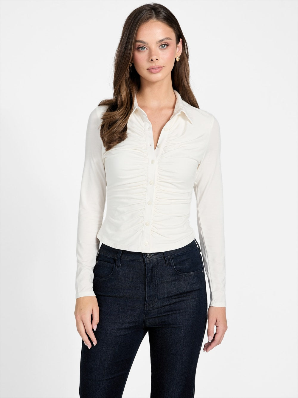 V-neck top