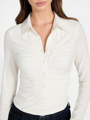 V-neck top