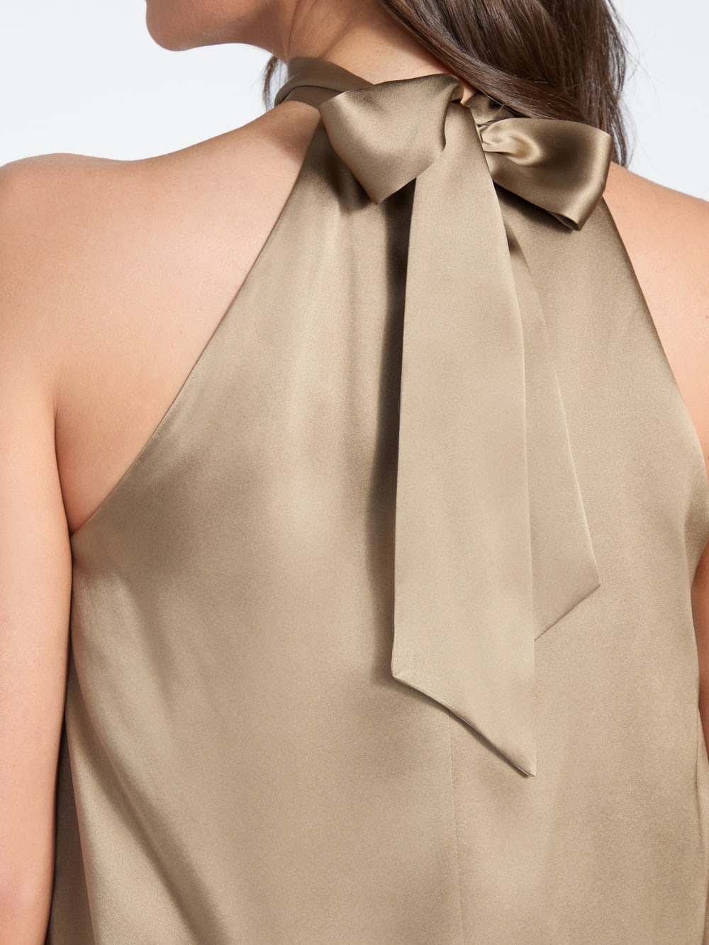 Elisa Silk Halter Top