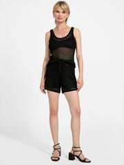 Ava Open-Stitch Tank