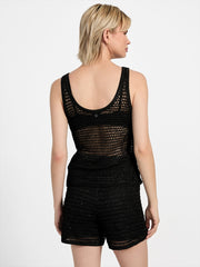 Ava Open-Stitch Tank