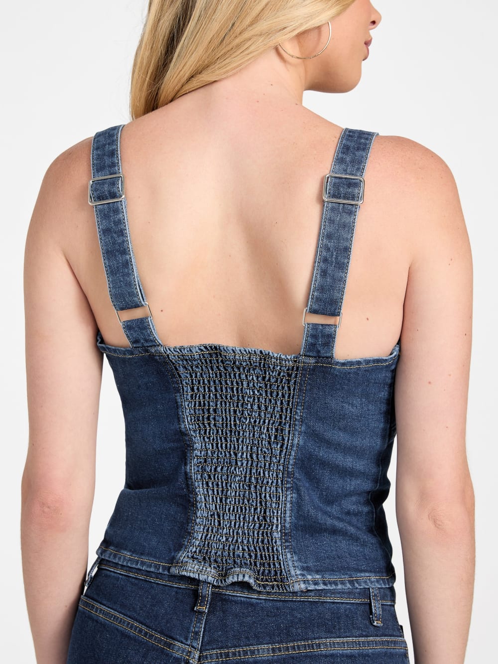 Cathy Denim Bustier