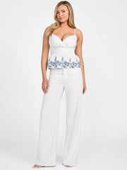 Blanche Embroidered Top