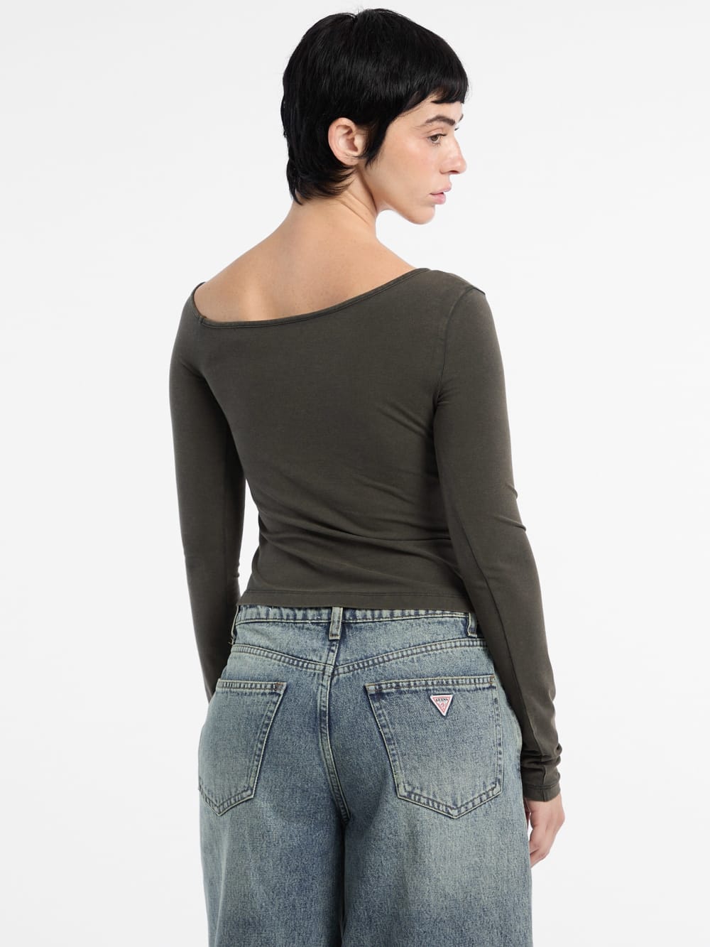GUESS Originals Off-the-Shoulder Tee