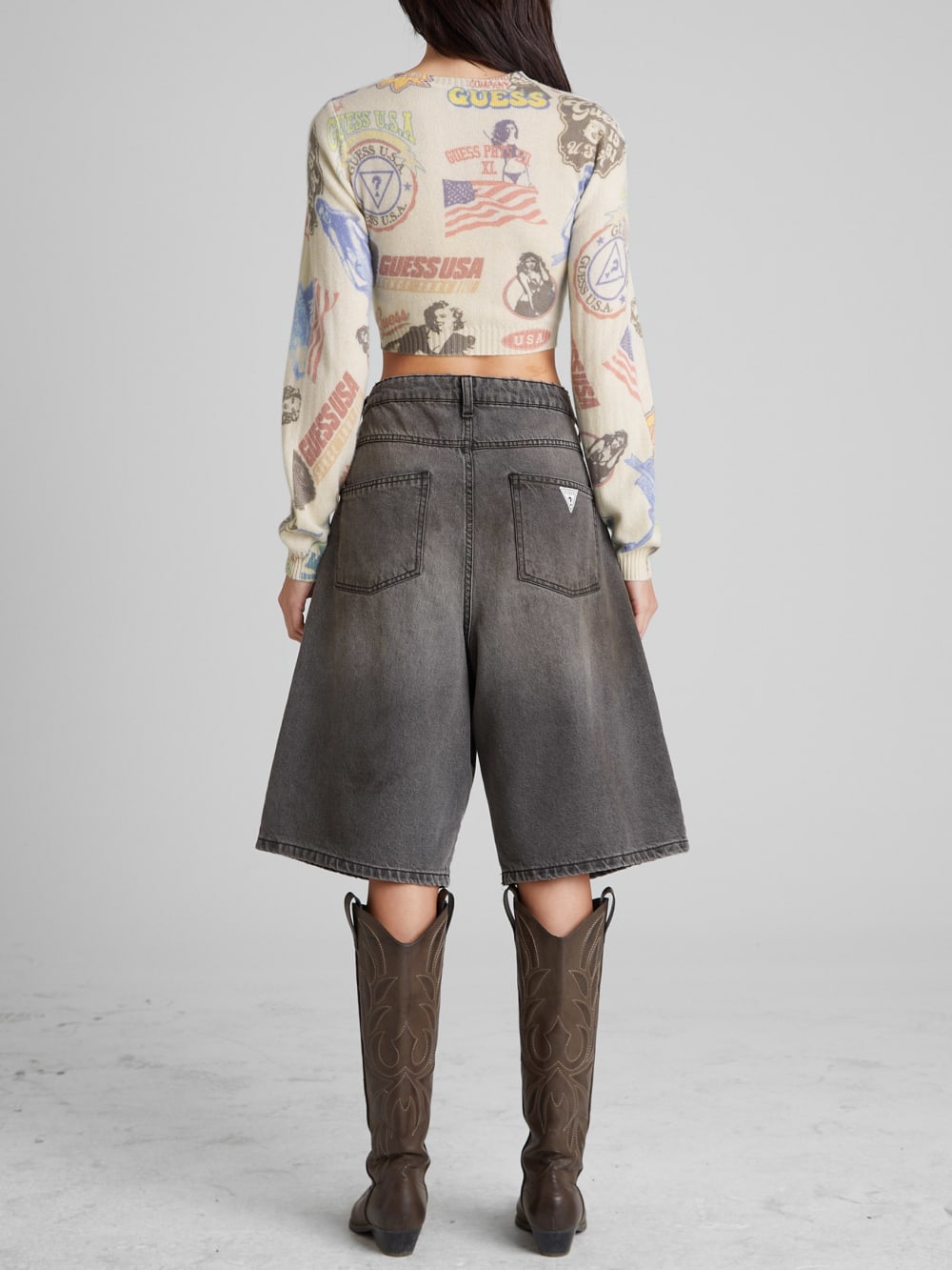 Printed Cashmere Sweater