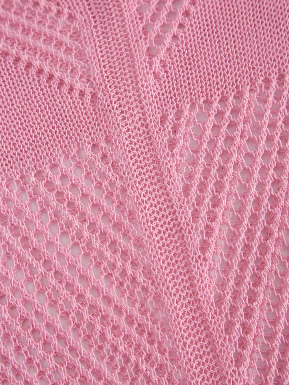 Washed Crochet Sweater