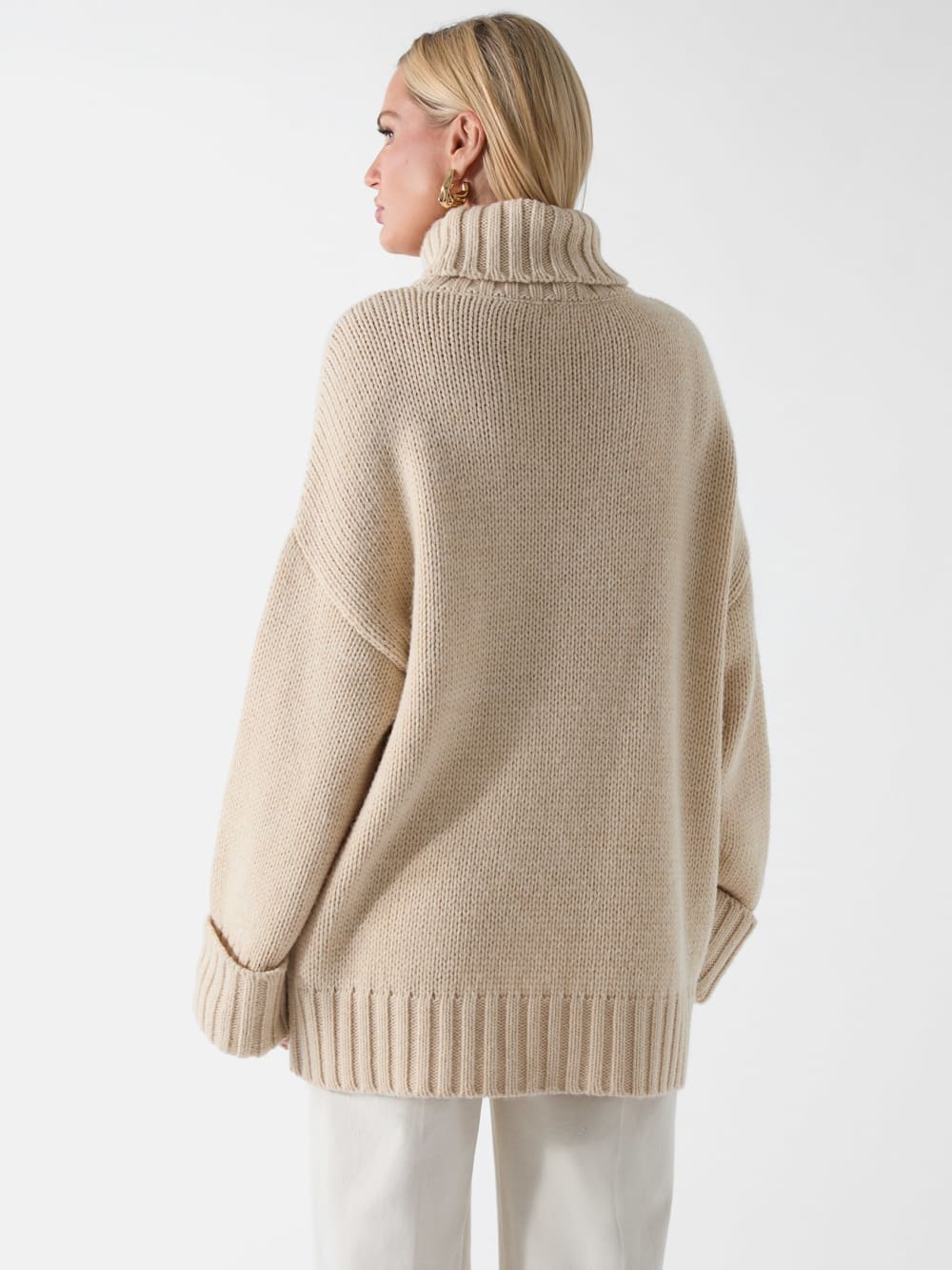 Ahlam Turtleneck Embroidered Sweater