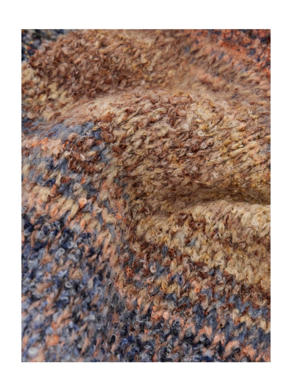 Wool-Blend Space-Dye Scarf