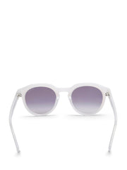 Oversized Round Plastic Sunglasses