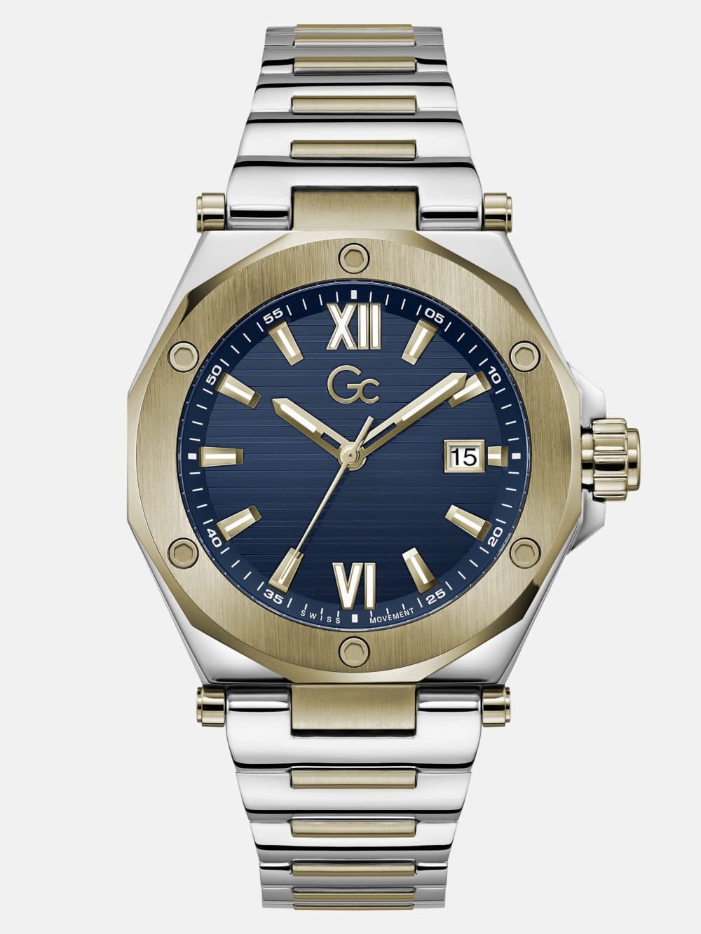 Gc Two-Tone Multifunctional Watch