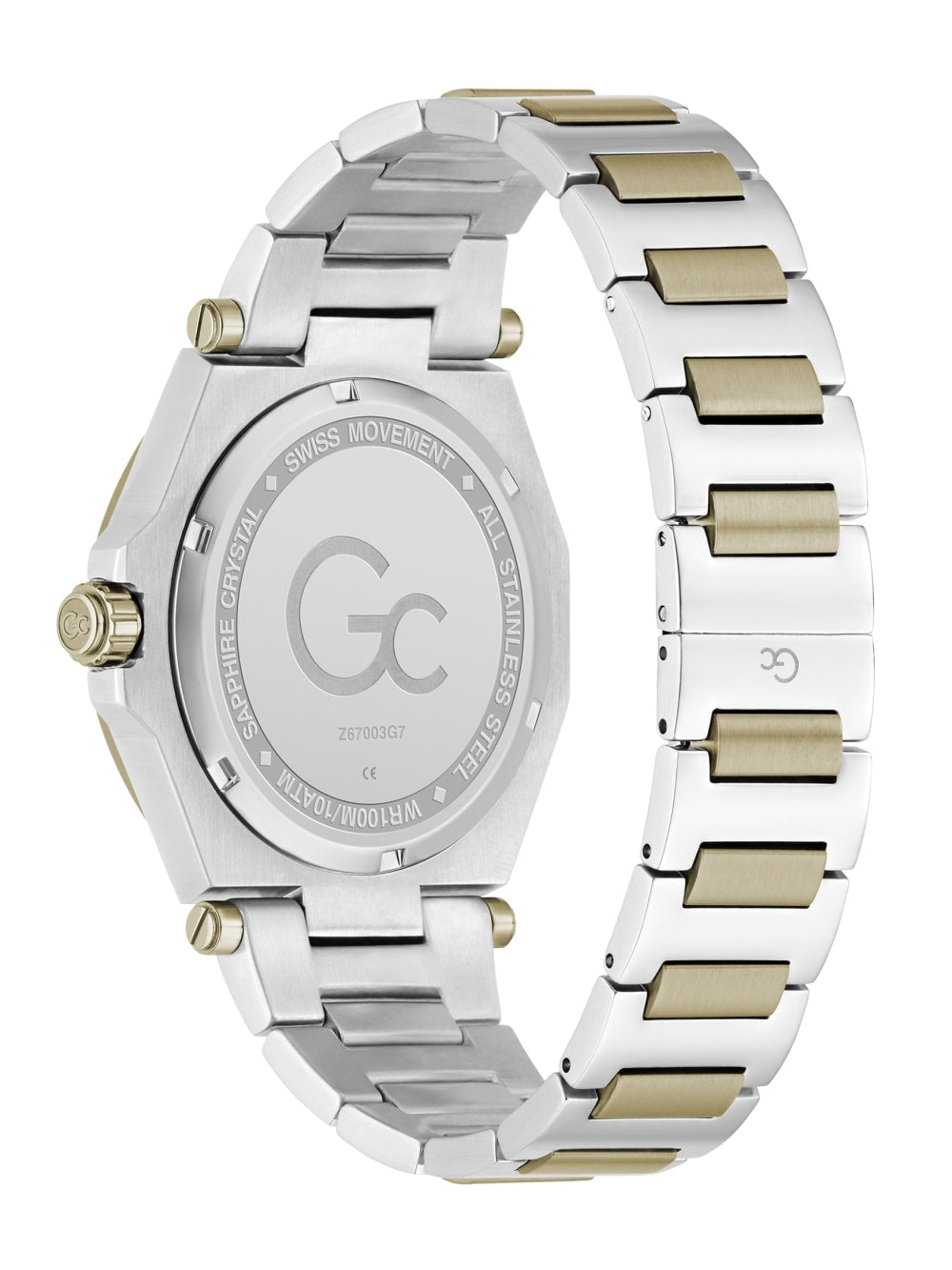 Gc Two-Tone Multifunctional Watch