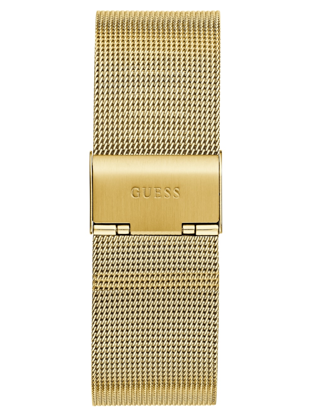 Gold-Tone Mesh Analog Watch