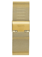 Gold-Tone Mesh Analog Watch