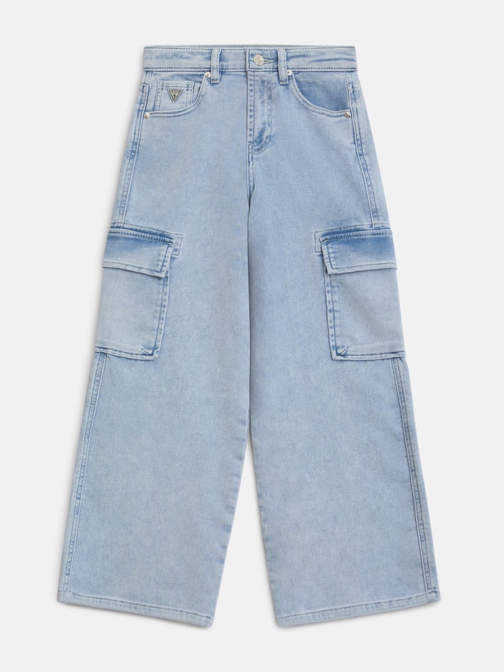 Angelique Wide-Leg Cargo Jeans (7-16)