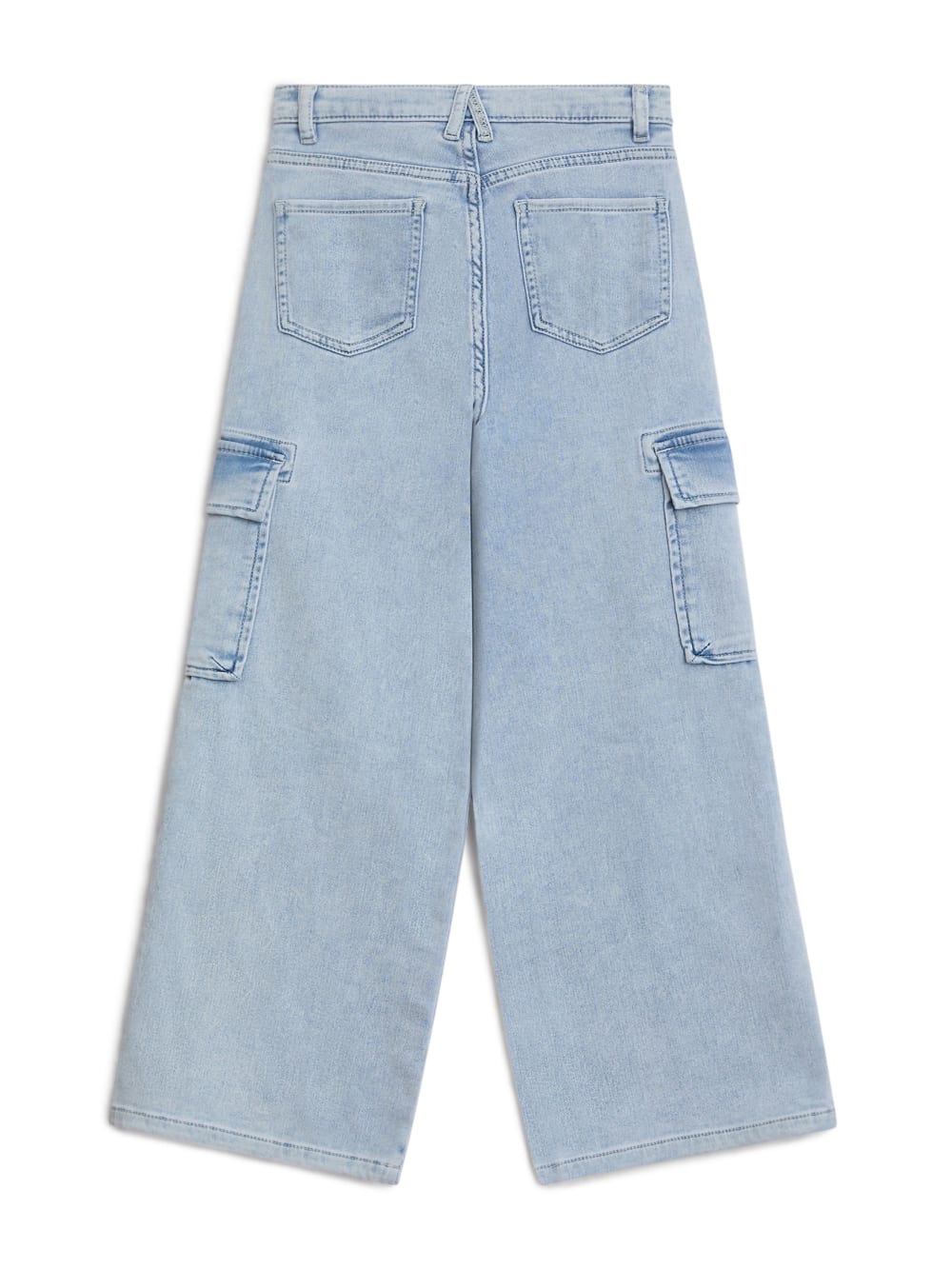 Angelique Wide-Leg Cargo Jeans (7-16)