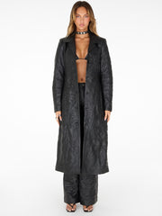 lamb leather coat
