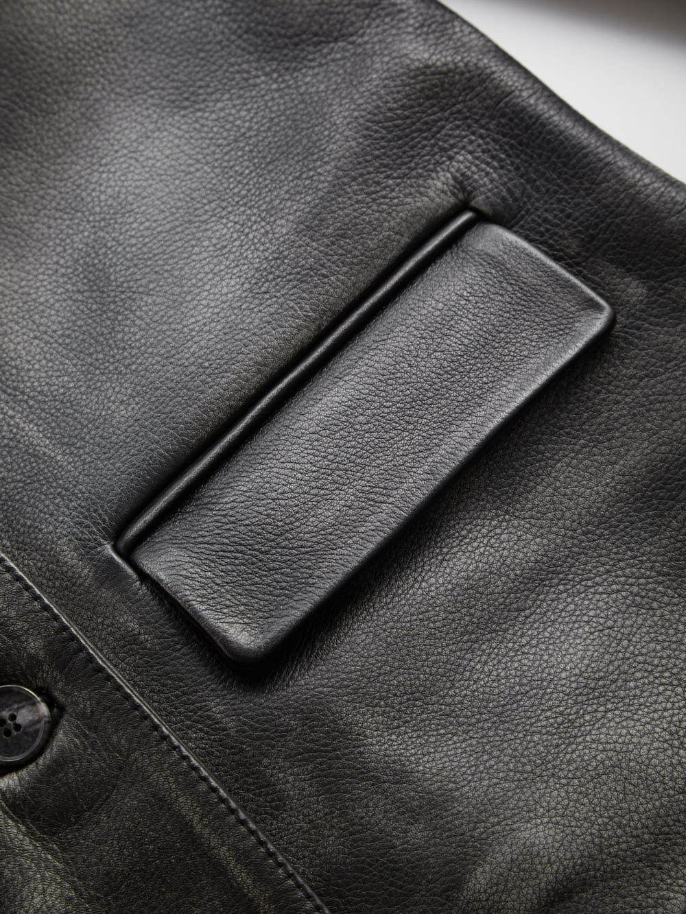 vintage leather jacket