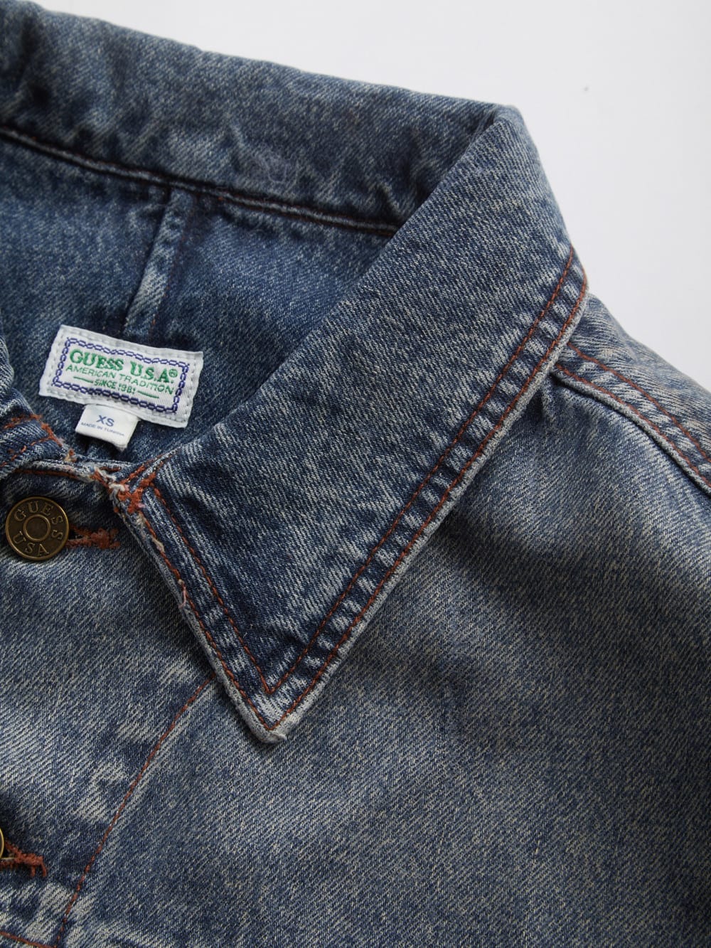 oversized pieced denim jacket