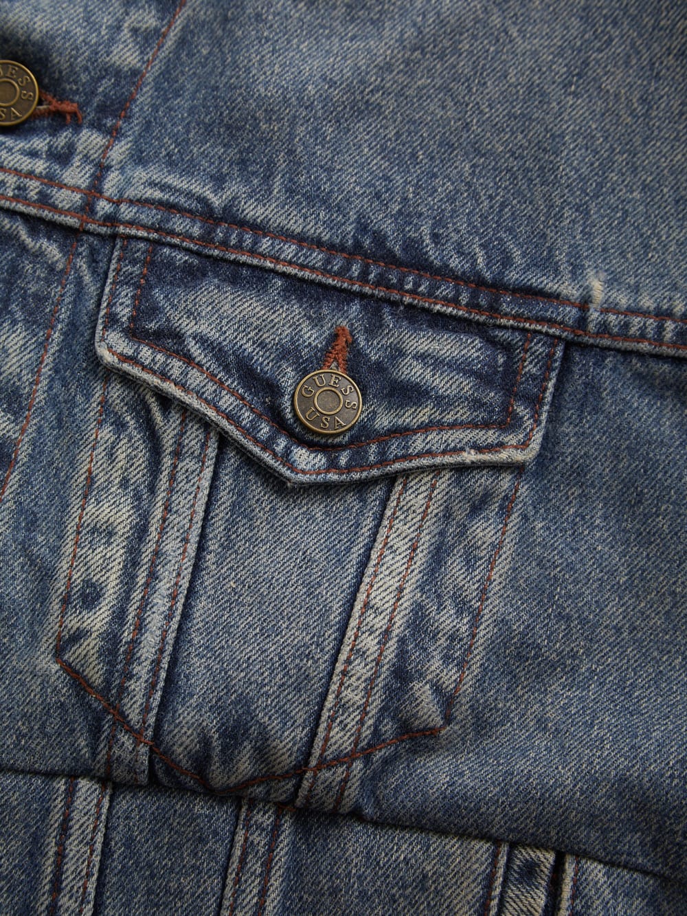 oversized pieced denim jacket