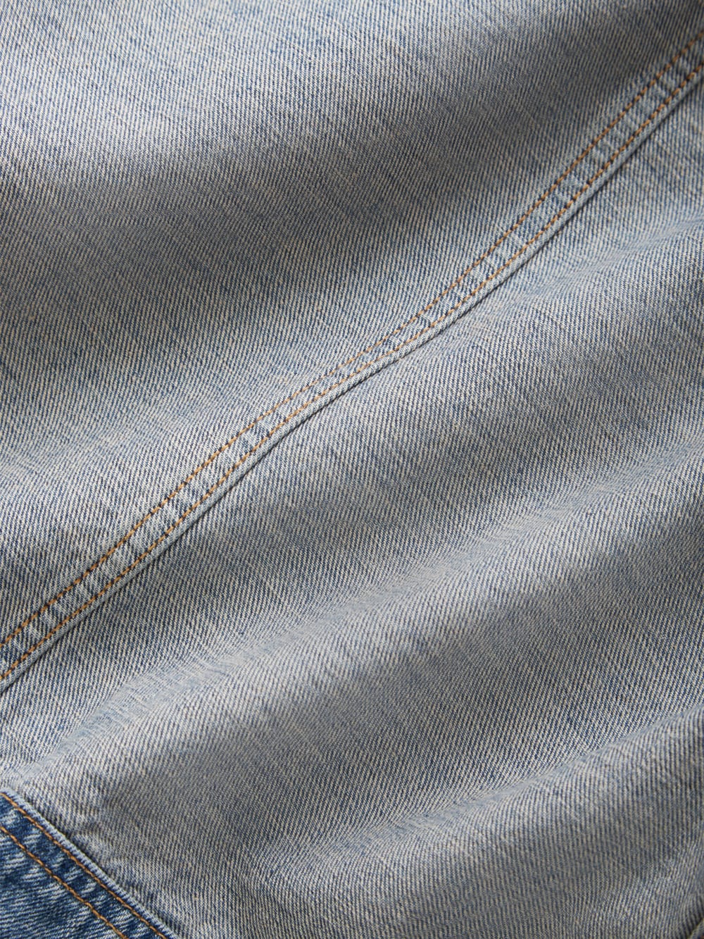 reverse denim jacket