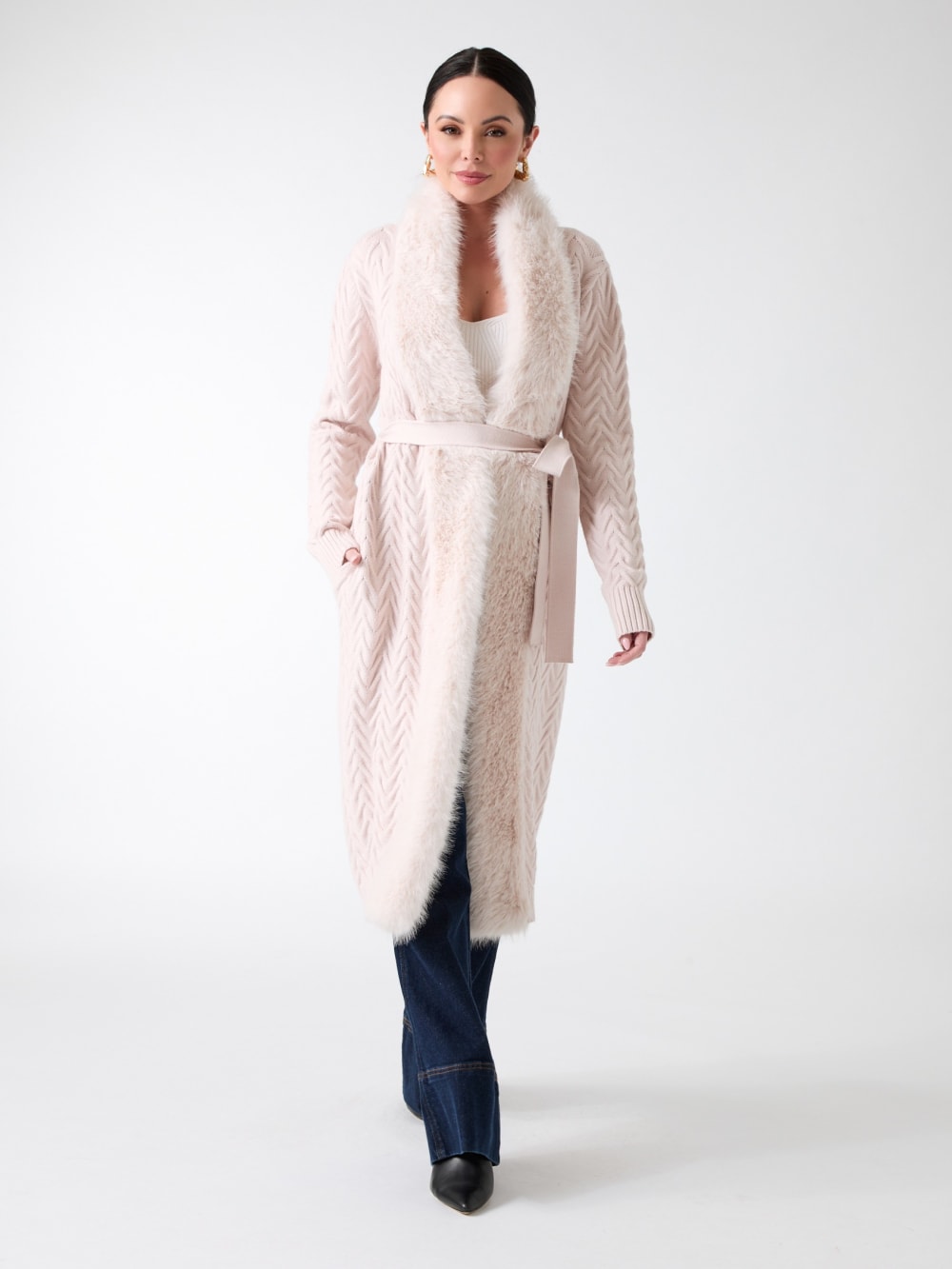 Paula Wrap Cardigan Coat