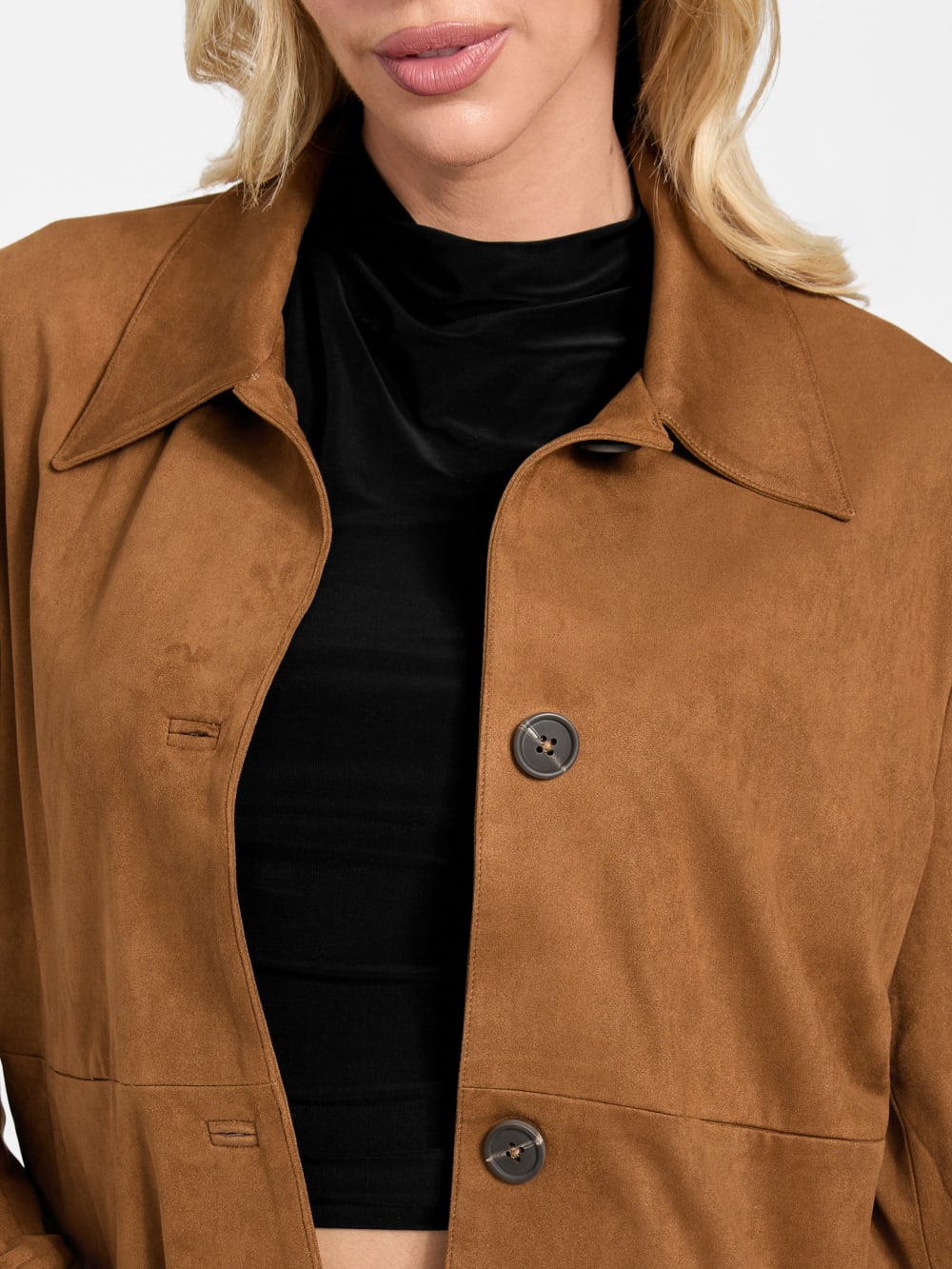 Aria Faux-Suede Jacket