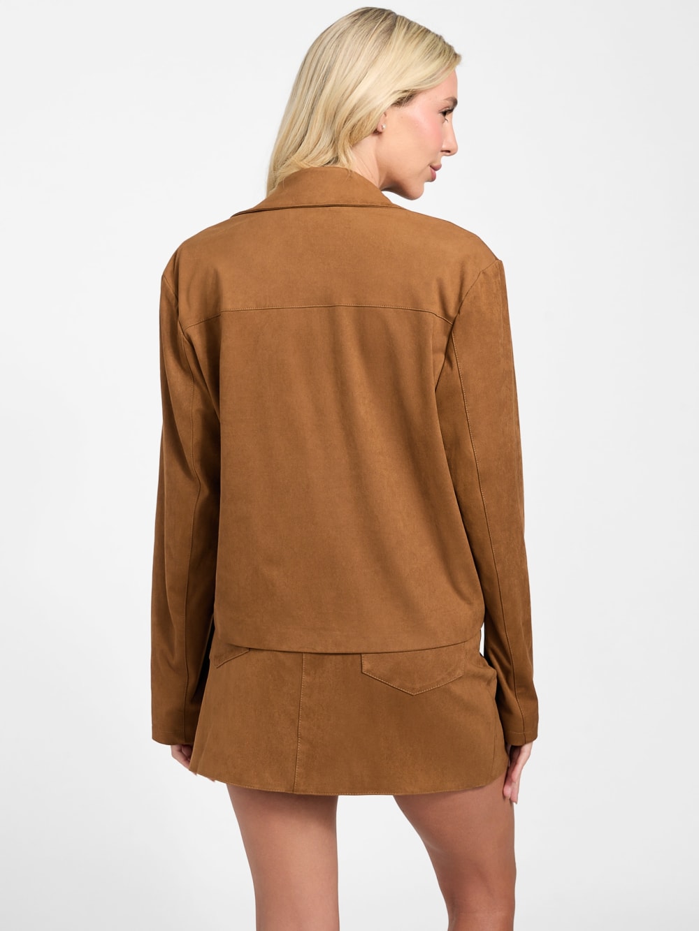 Aria Faux-Suede Jacket