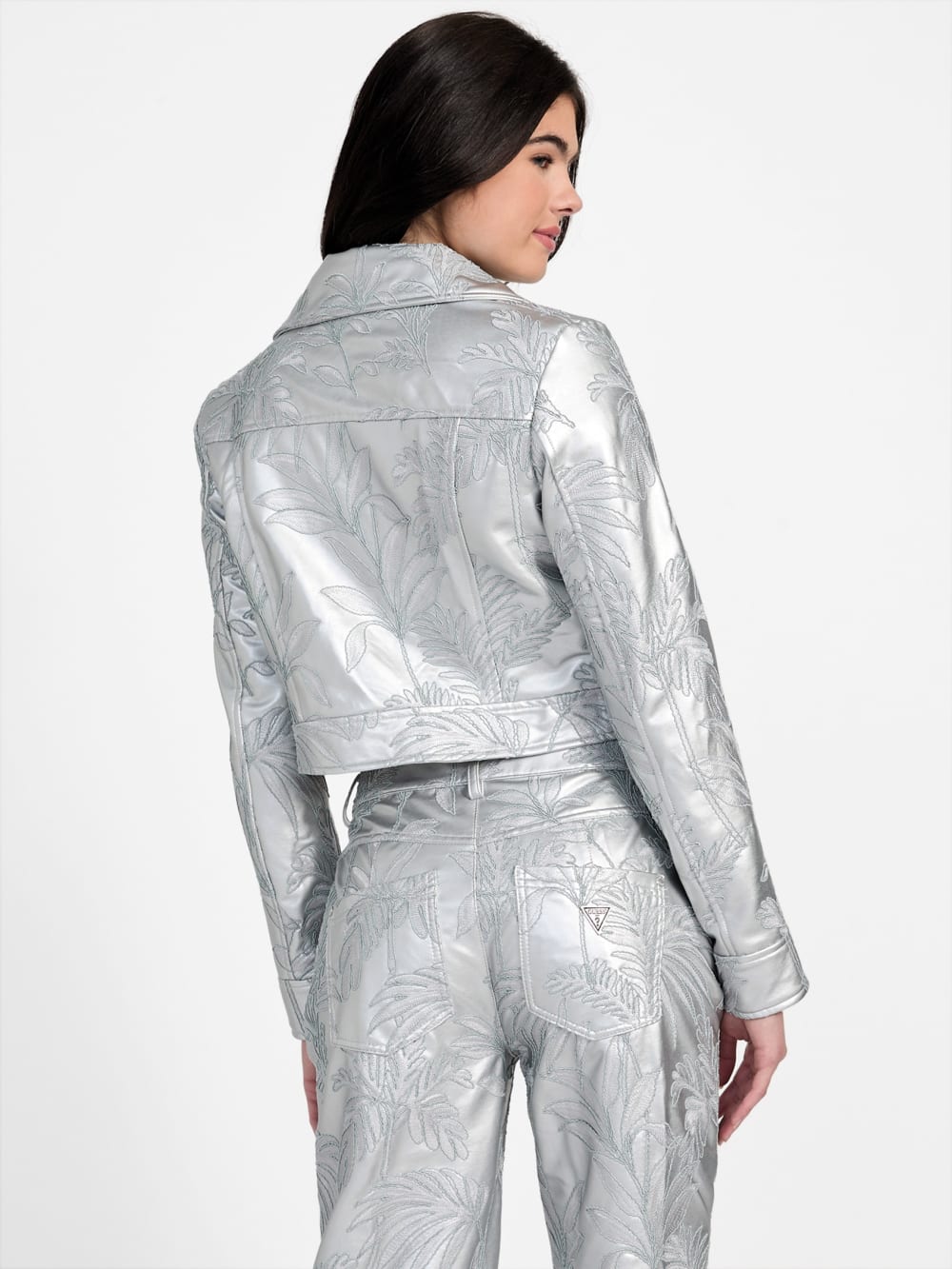 Clelia Embroidered Trucker Jacket