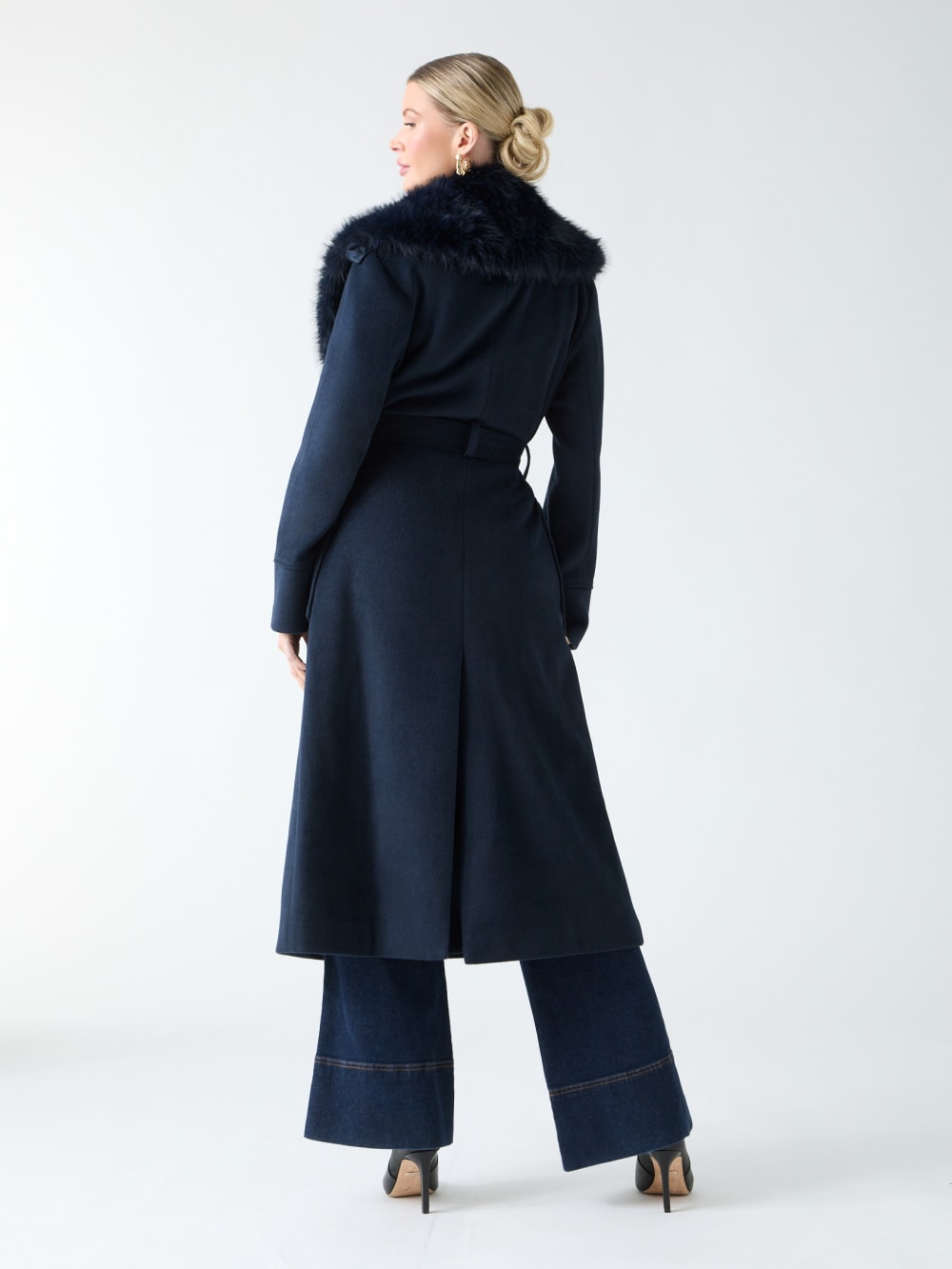 Charlize Wool-Blend Coat