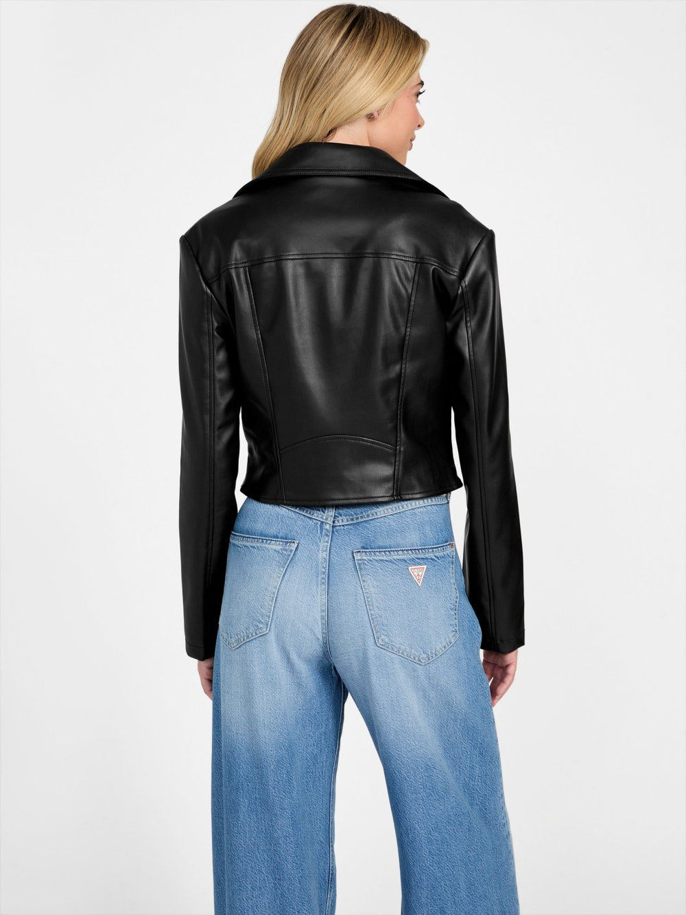 Clemence Faux-Leather Jacket