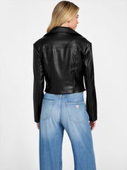 Clemence Faux-Leather Jacket