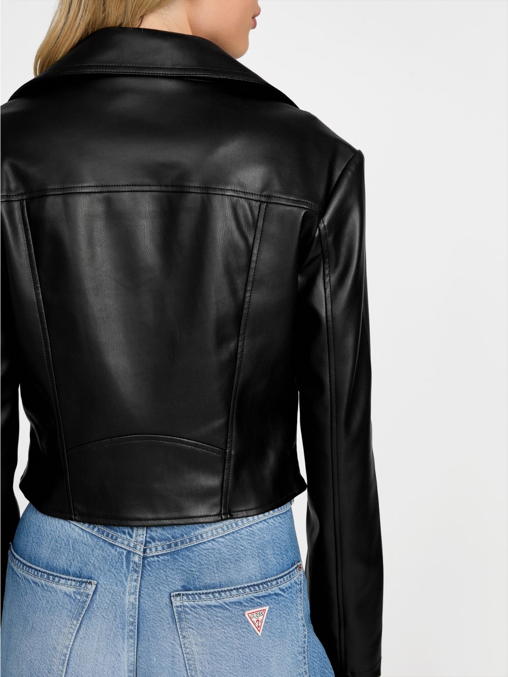 Clemence Faux-Leather Jacket