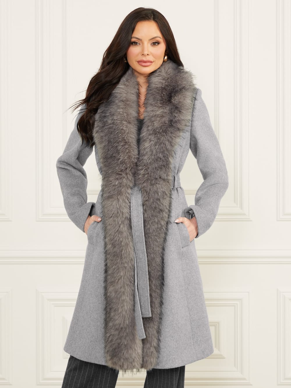 Valerie Wool-Blend Coat