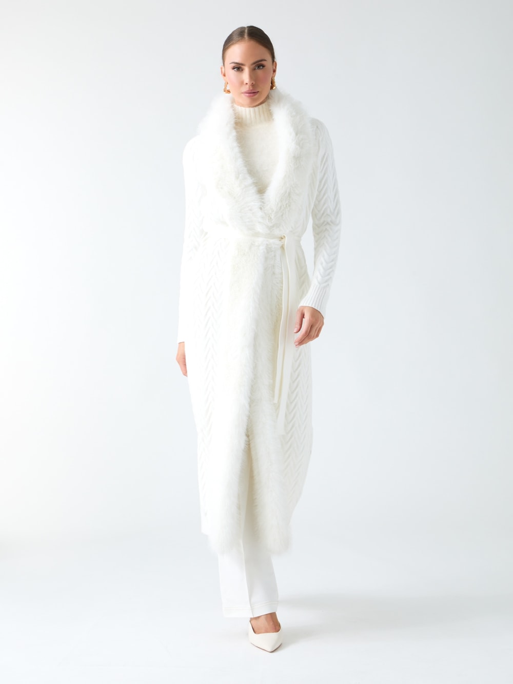 Paula Wrap Cardigan Coat