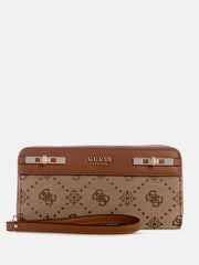 Melinda Quattro G Large Zip-Around Wallet