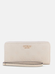 Laurel II Debossed Peony Large Wallet