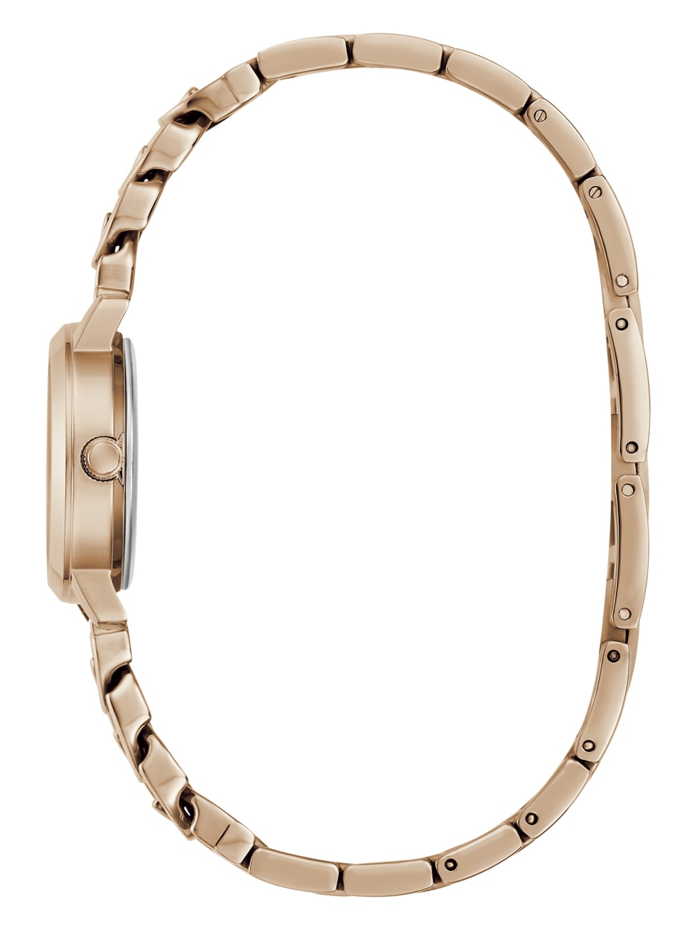 Rose Gold-Tone Mixed Chain Analog Watch