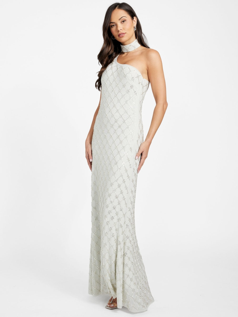 Nelia Diamond Maxi Dress