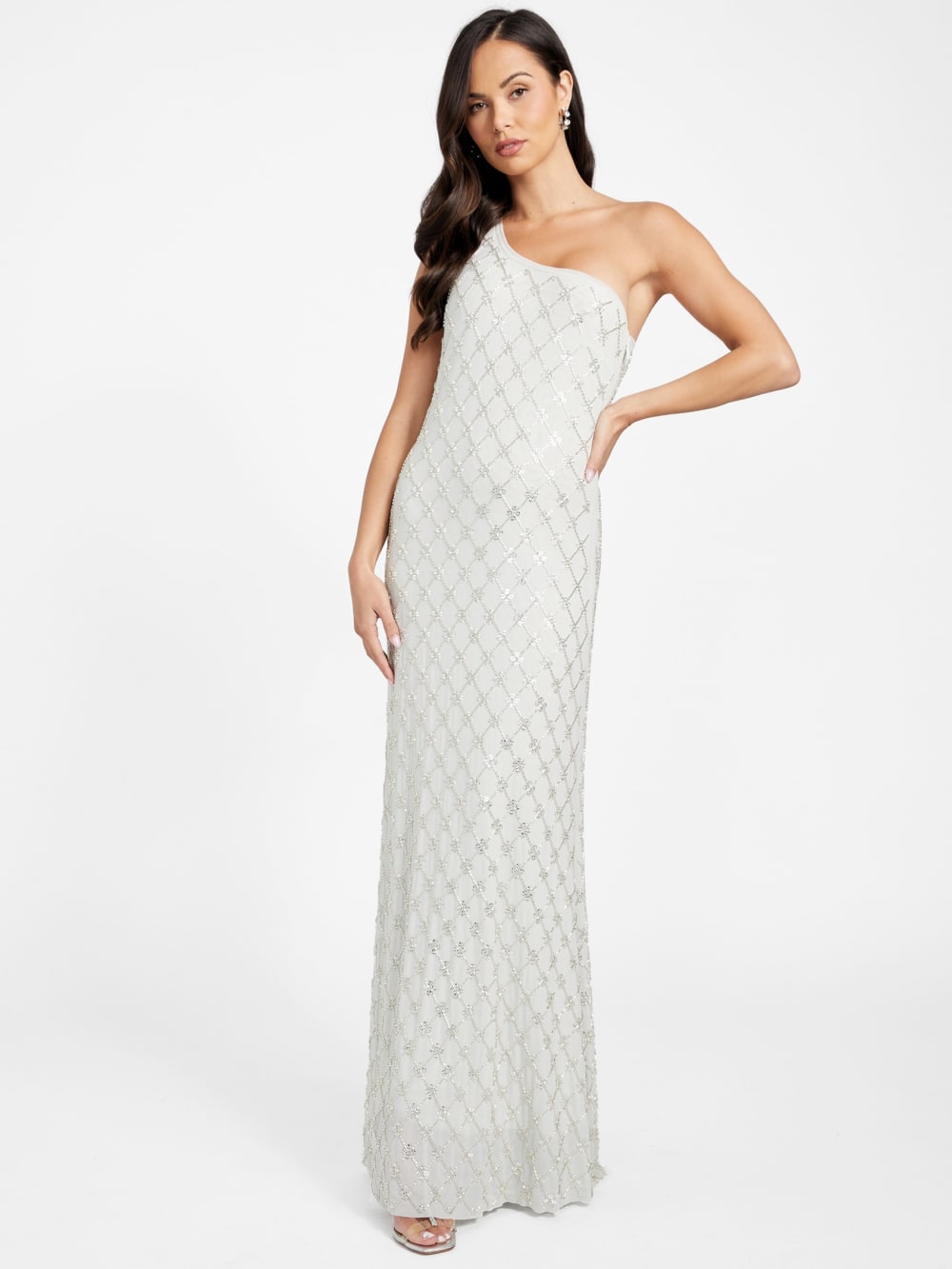 Nelia Diamond Maxi Dress