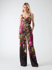 Blossom Satin Corset Top