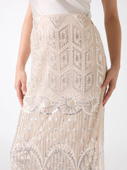 Crystals Embroidered Skirt