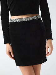 Danse Velour Skirt