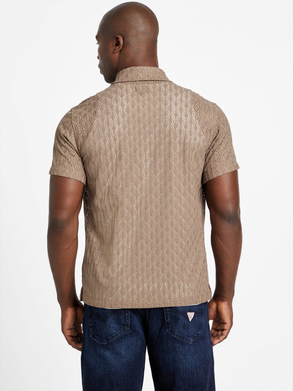 Reeves Perforated Woven Shirt